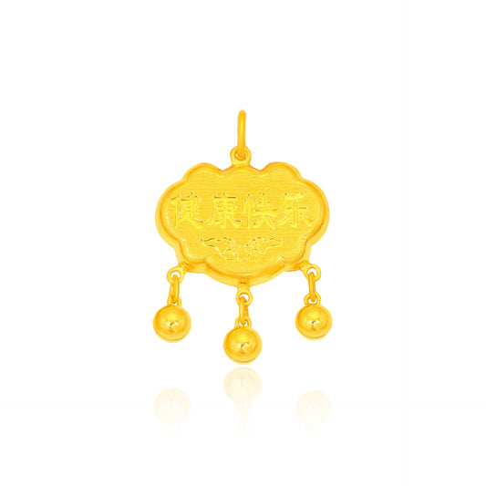 TAKA Jewellery 999 Pure Gold Pendant