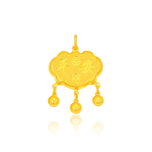 TAKA Jewellery 999 Pure Gold Pendant