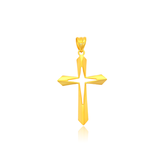 TAKA Jewellery 916 Gold Pendant Cross