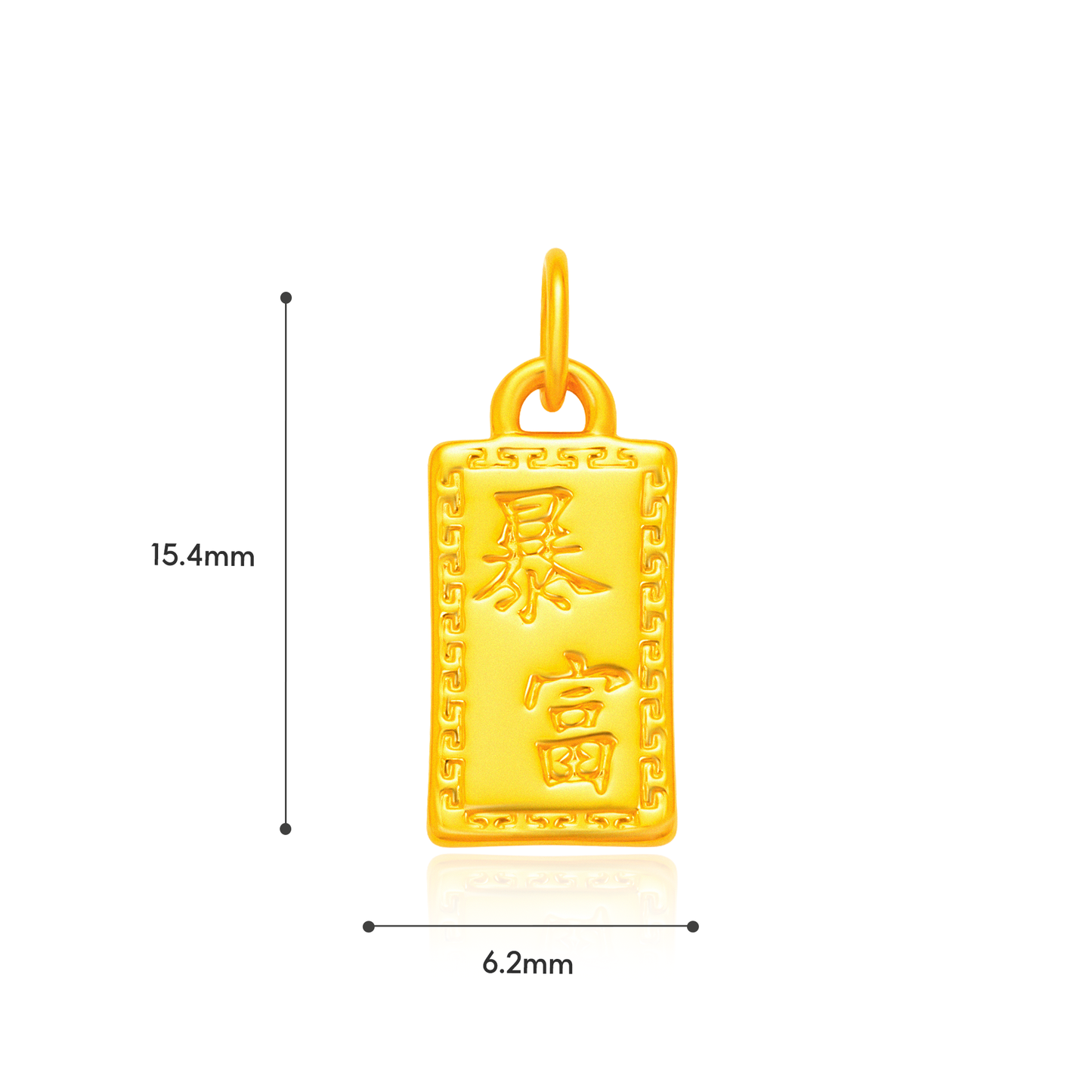 TAKA Jewellery 999 Pure Gold Mini Pendant - Assorted Designs