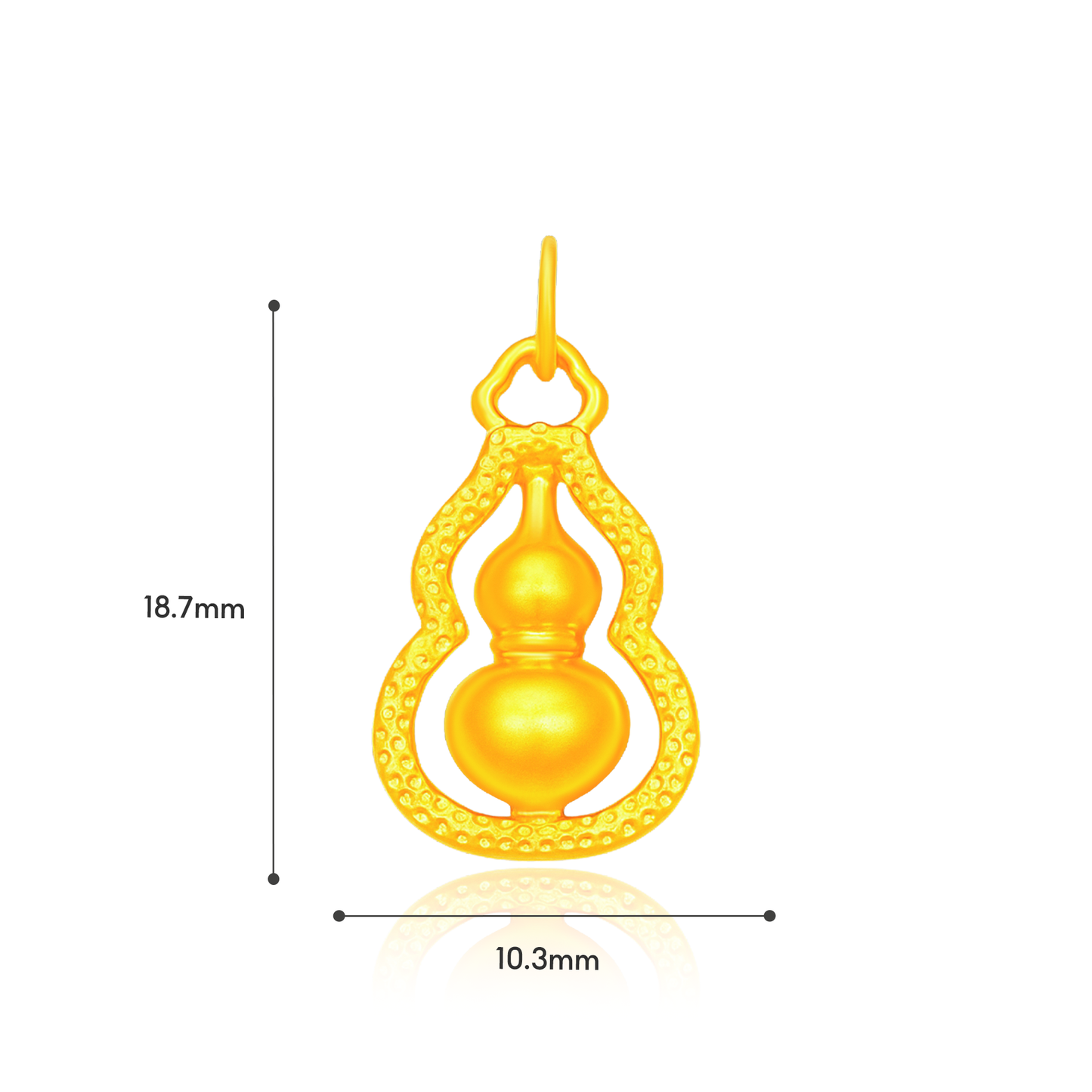 TAKA Jewellery 999 Pure Gold Mini Pendant - Assorted Designs