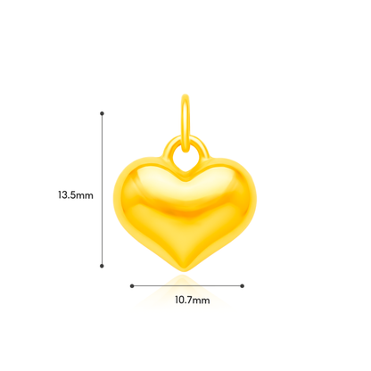 TAKA Jewellery 999 Pure Gold Mini Pendant - Assorted Designs