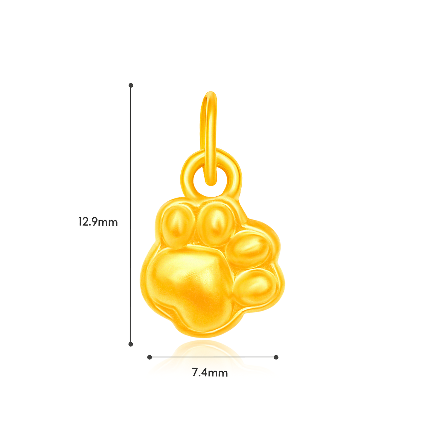 TAKA Jewellery 999 Pure Gold Mini Pendant - Assorted Designs