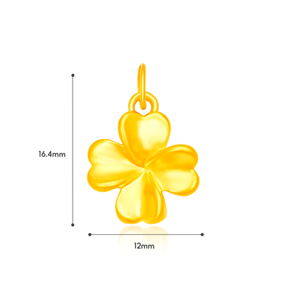 TAKA Jewellery 999 Pure Gold Mini Pendant - Assorted Designs