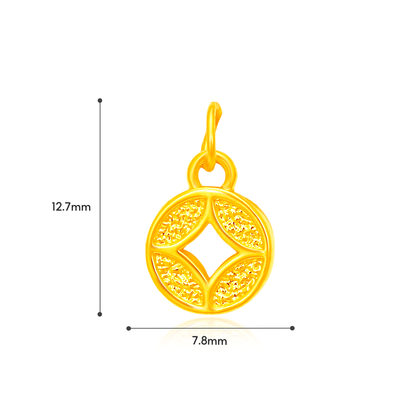 TAKA Jewellery 999 Pure Gold Mini Pendant - Assorted Designs
