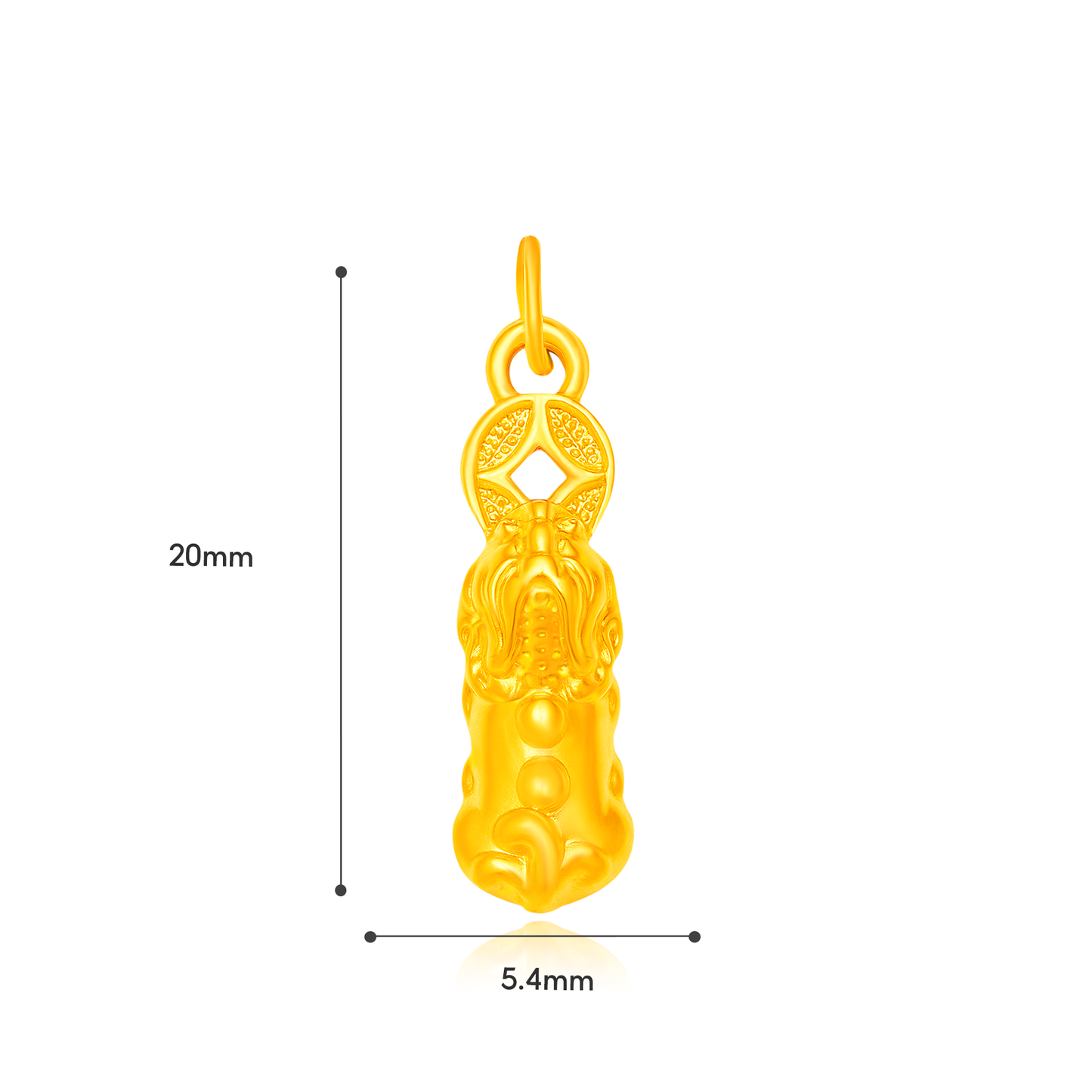 TAKA Jewellery 999 Pure Gold Mini Pendant - Assorted Designs