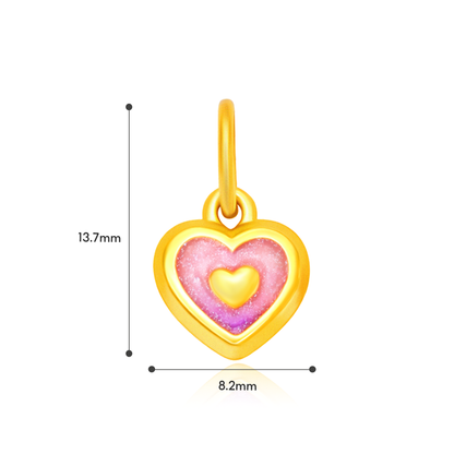 TAKA Jewellery Fairy Tale Collection 999 Pure Gold Charm - Nylon Bracelet