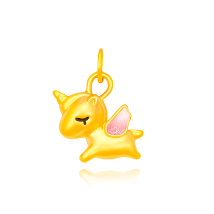 TAKA Jewellery 999 Pure Gold Mini Pendant - Assorted Designs