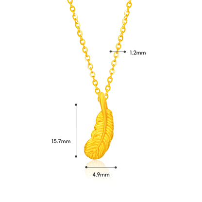 TAKA Jewellery 999 Pure Gold Mini Pendant - Assorted Designs