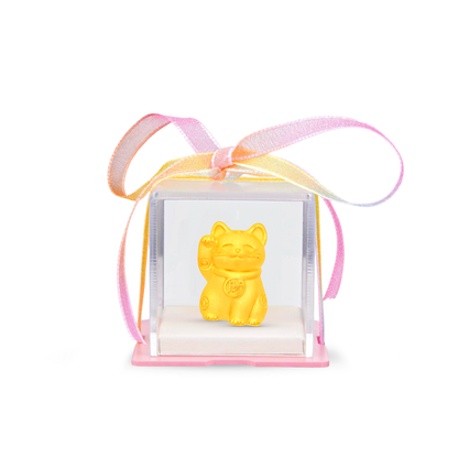 TAKA Jewellery 999 Pure Gold Piggy Bank