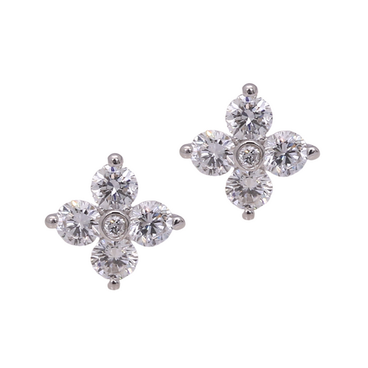 TAKA Jewellery Lab Grown Diamond Earrings 10K