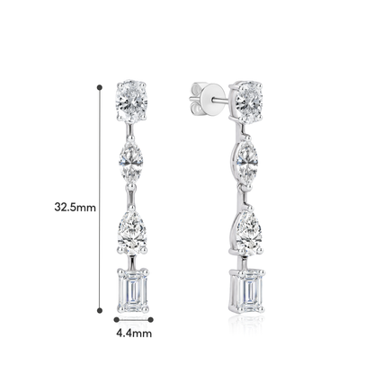 [PROMO] TAKA Jewellery Lab Grown Diamond Earrings 10K Gold