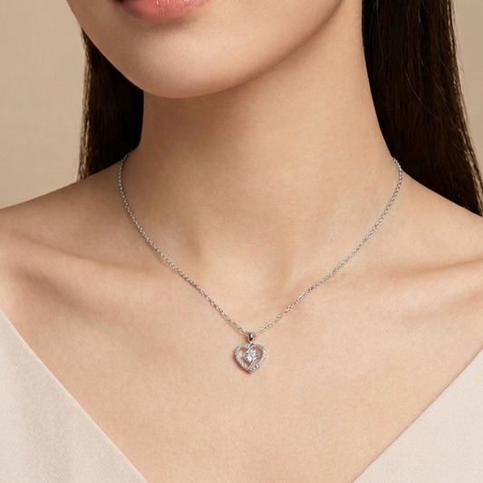[PROMO] TAKA Jewellery 10K Lab Grown Diamond Sweetheart Sparkle Necklace