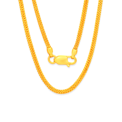 TAKA Jewellery 916 Gold Chain DG - 1.55mm