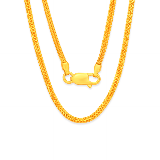 TAKA Jewellery 916 Gold Chain DG - 1.55mm