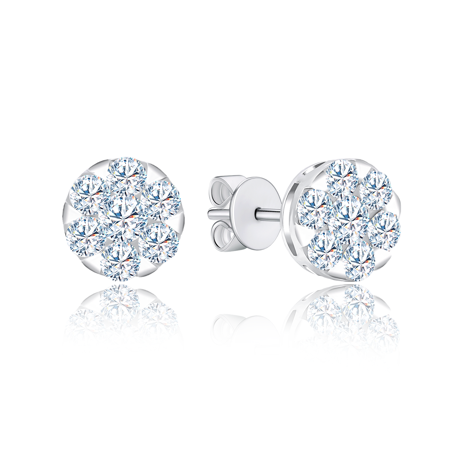 TAKA Jewellery Galaxe Diamond Earrings 18K Gold