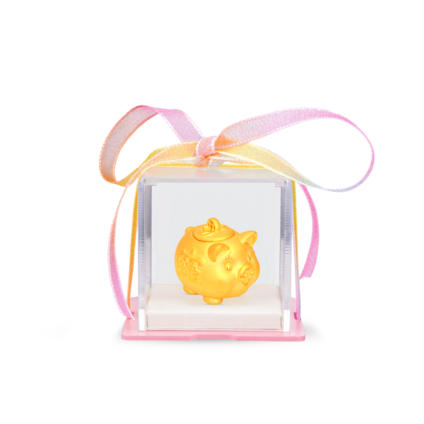TAKA Jewellery 999 Pure Gold Piggy Bank