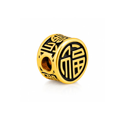 TAKA Jewellery Dynasty Gold Collection Fu 999 Pure Gold Charm