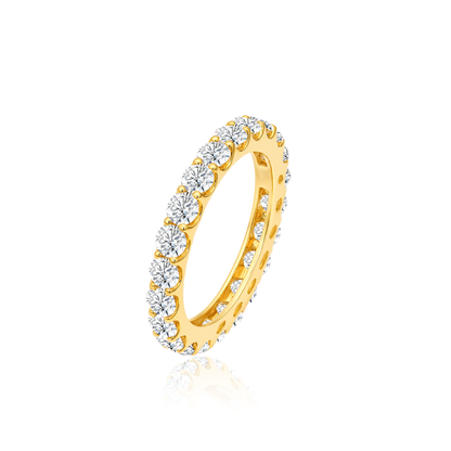 TAKA Jewellery 10K Gold Lab Grown Diamond Eternity Ring