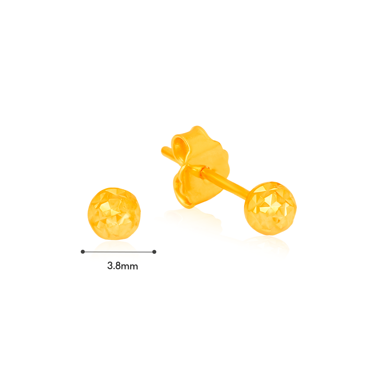 TAKA Jewellery Golden Radiance 916 Earrings