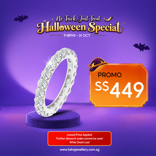 [PROMO] TAKA Jewellery 10K Gold Lab Grown Diamond Eternity Ring