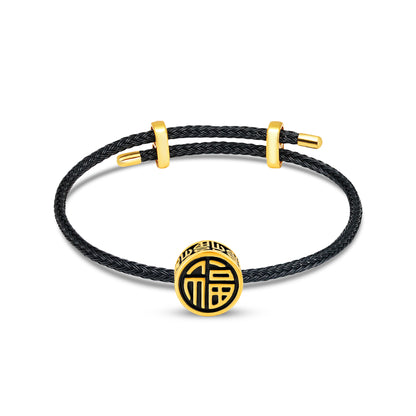 TAKA Jewellery Dynasty Gold Collection Fu 999 Pure Gold Charm
