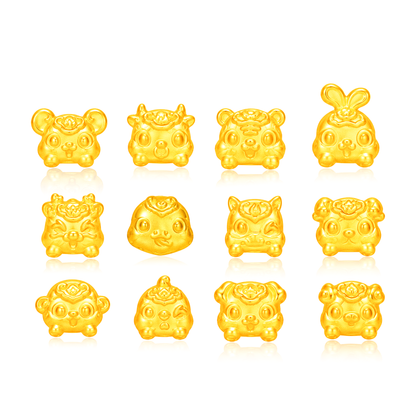TAKA Jewellery Petite Gold 999 Pure Gold Chinese Zodiac Series