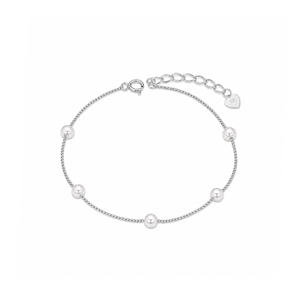TAKA Jewellery Pearl Harmony 925 Silver Bracelet