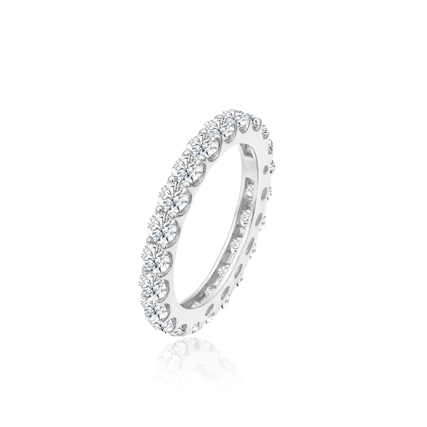 TAKA Jewellery 10K Gold Lab Grown Diamond Eternity Ring
