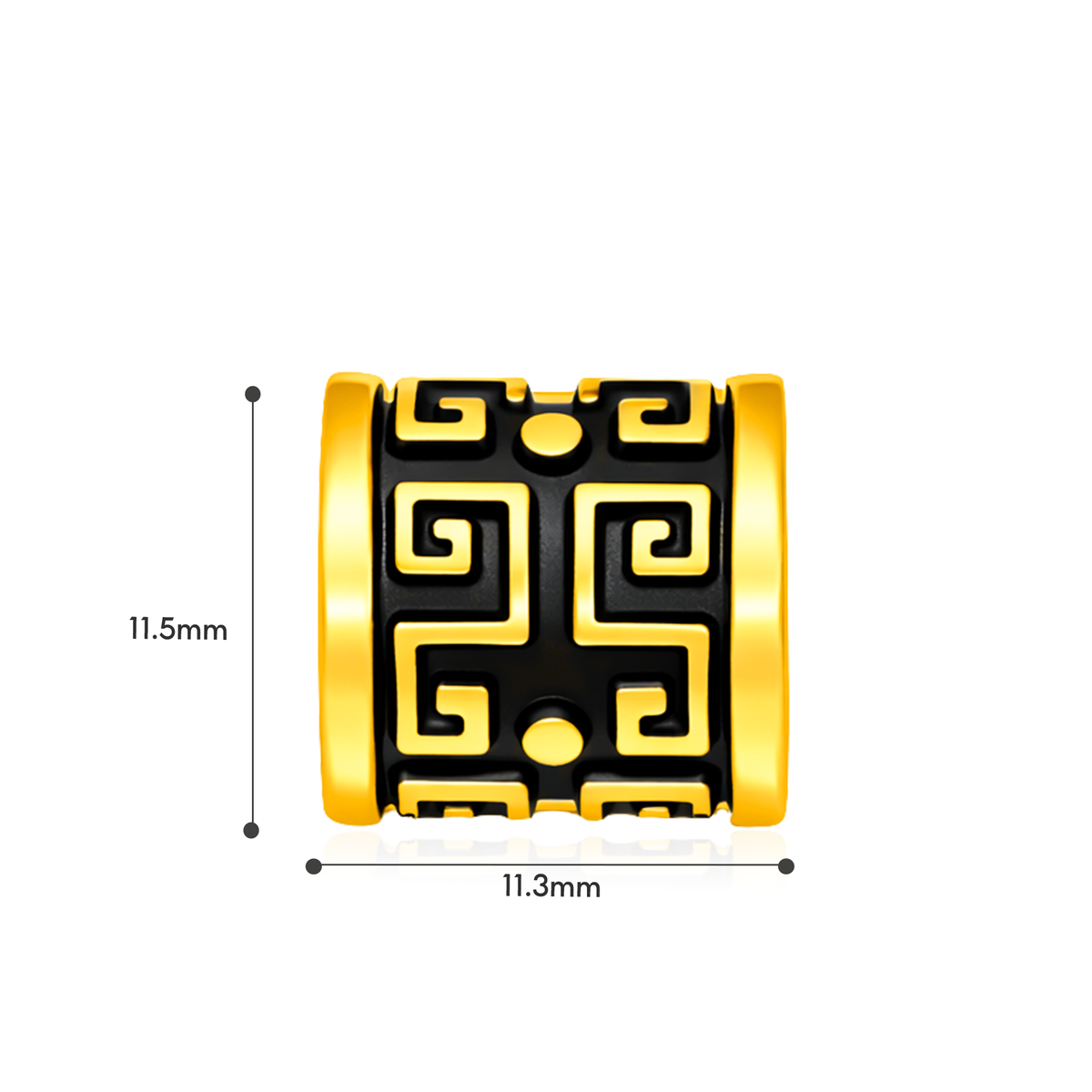 TAKA Jewellery Dynasty Gold Collection 999 Pure Gold Charm