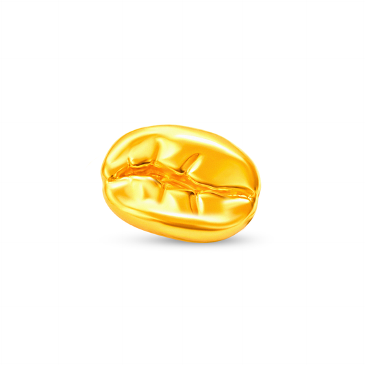 TAKA Jewellery 999 Pure Gold Coffee Bean Display Piece
