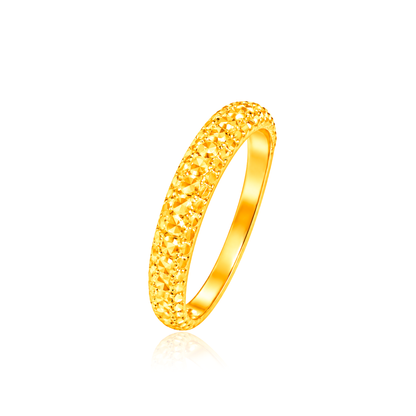 TAKA Jewellery Radiant Sparkle 916 Gold Ring