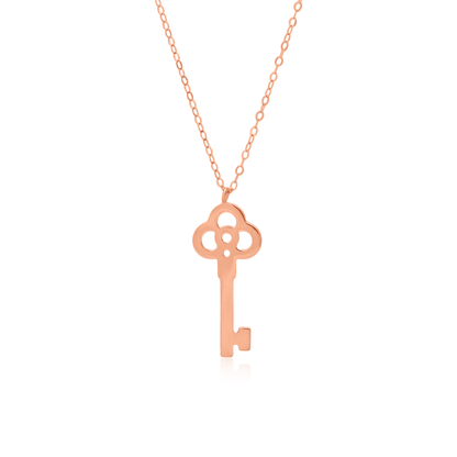 TAKA Jewellery Dolce 18K Gold Necklace Key