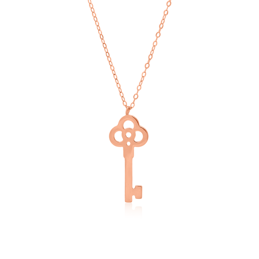 TAKA Jewellery Dolce 18K Gold Necklace Key