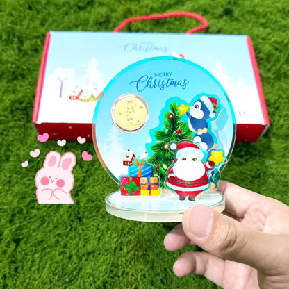 TAKA Jewellery 999 Pure Gold 2025 “Festive Joy” Christmas Gift