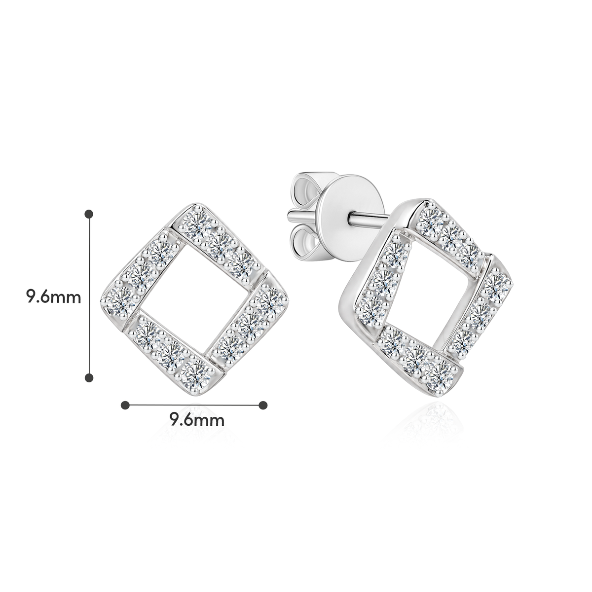 [PROMO] TAKA Jewellery Lab Grown Diamond Earrings 10K Gold