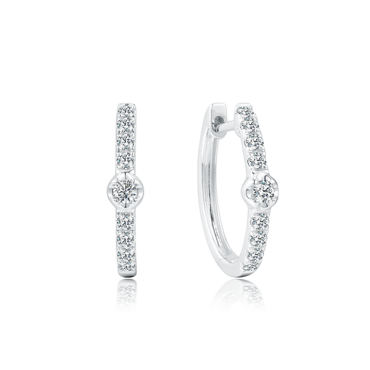 TAKA Jewellery Lab Grown Diamond Earrings 10K Gold