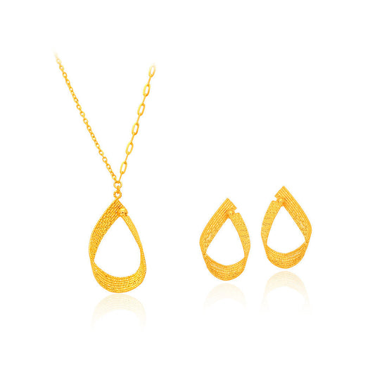TAKA Jewellery 999 Pure Gold - Choose Necklace, Earrings