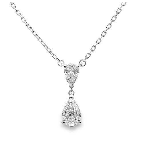 TAKA Jewellery Lab Grown Diamond Necklace 10K Gold