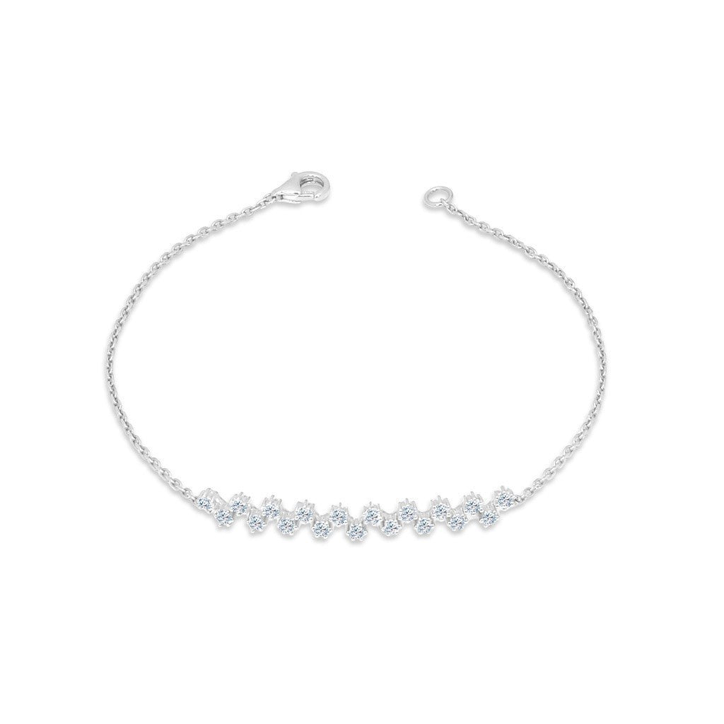 TAKA Jewellery Lab Grown Diamond Bracelet 10K