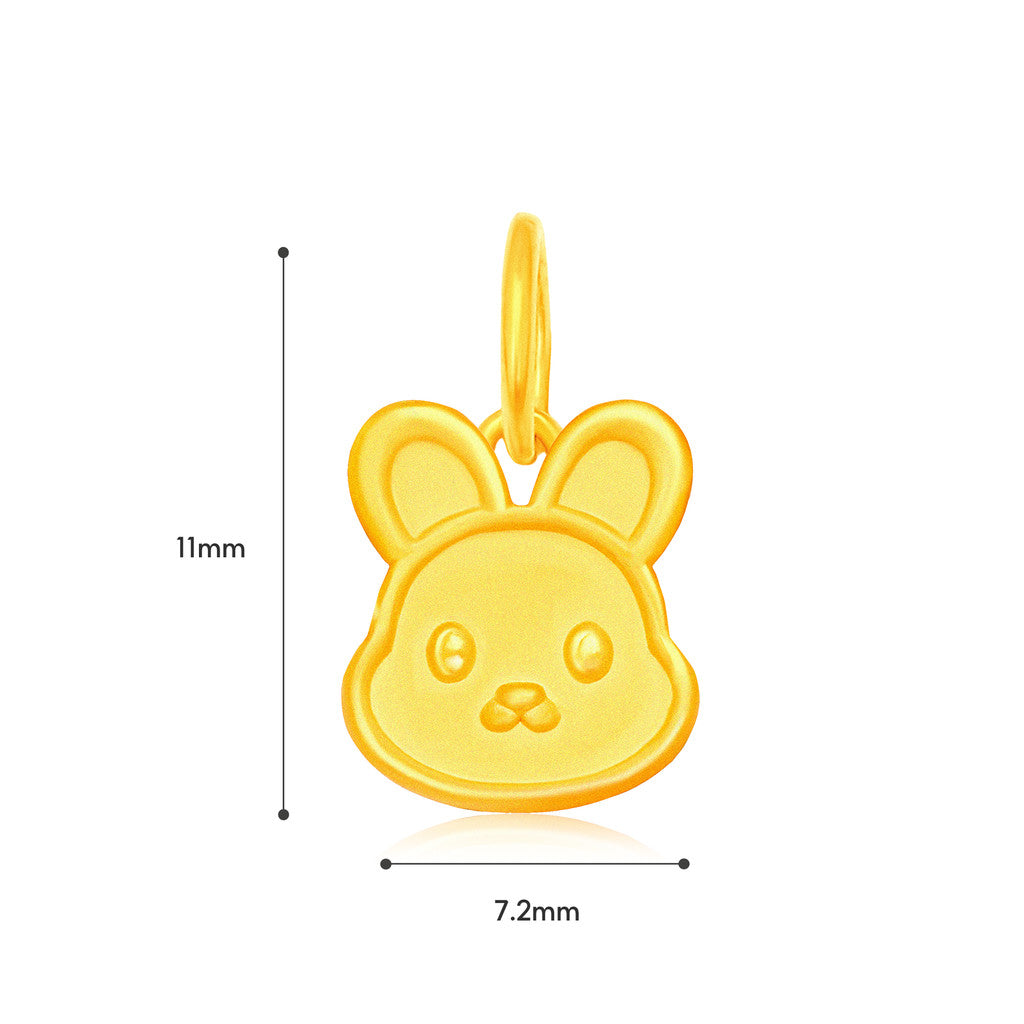 TAKA Jewellery 999 Pure Gold Mini Zodiac Blessings Series Baby Nylon Bracelet