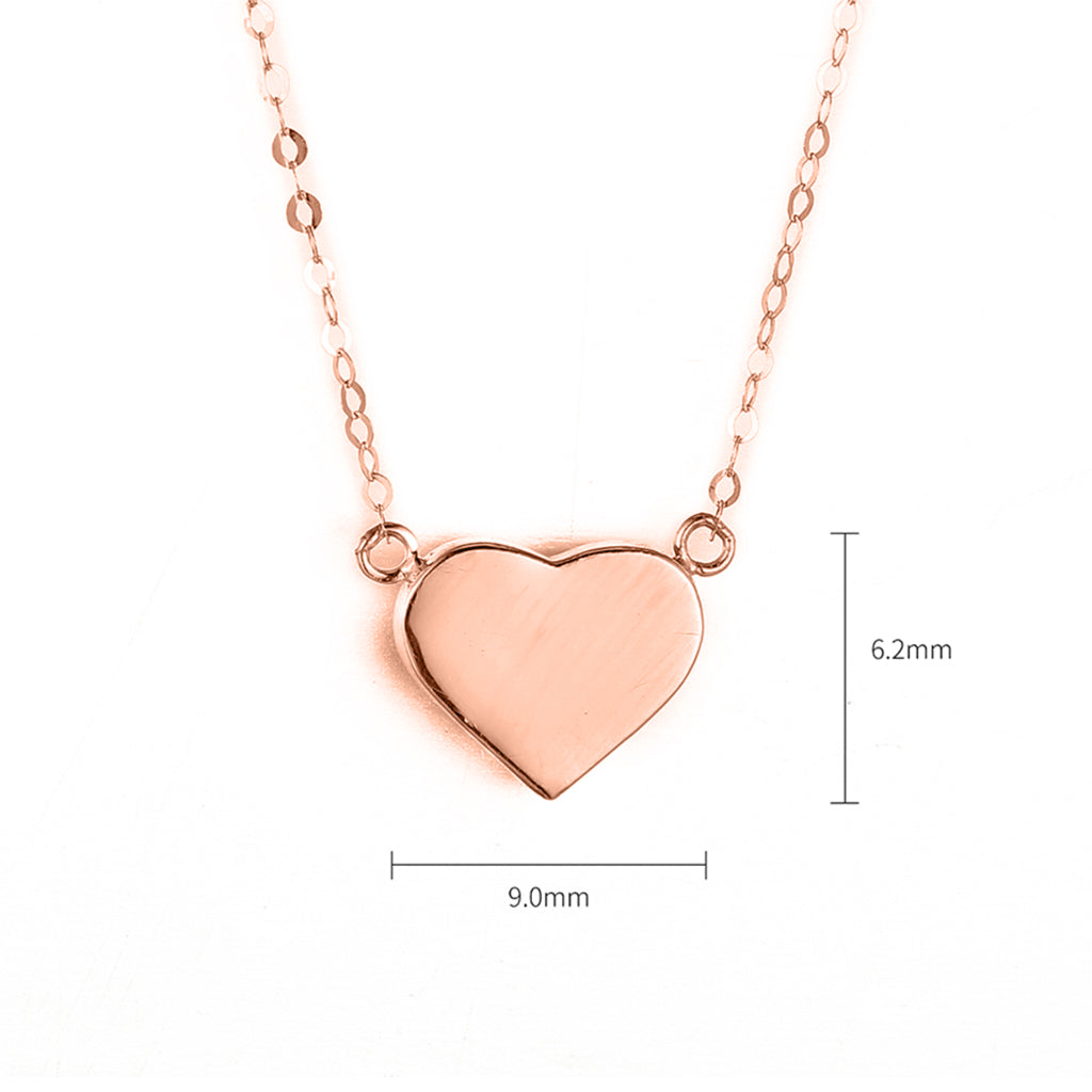 TAKA Jewellery Dolce 18K Gold Necklace Heart