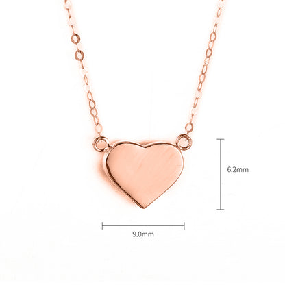 TAKA Jewellery Dolce 18K Gold Necklace Heart