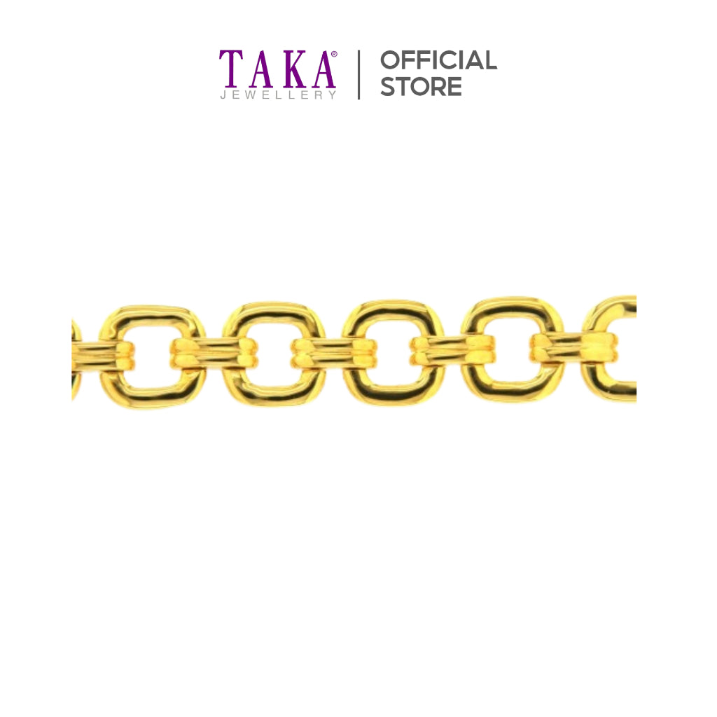 TAKA Jewellery 916 Gold Bracelet