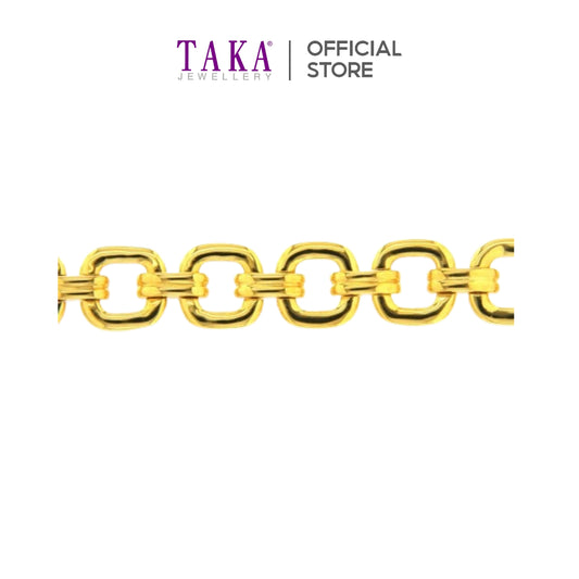 TAKA Jewellery 916 Gold Bracelet