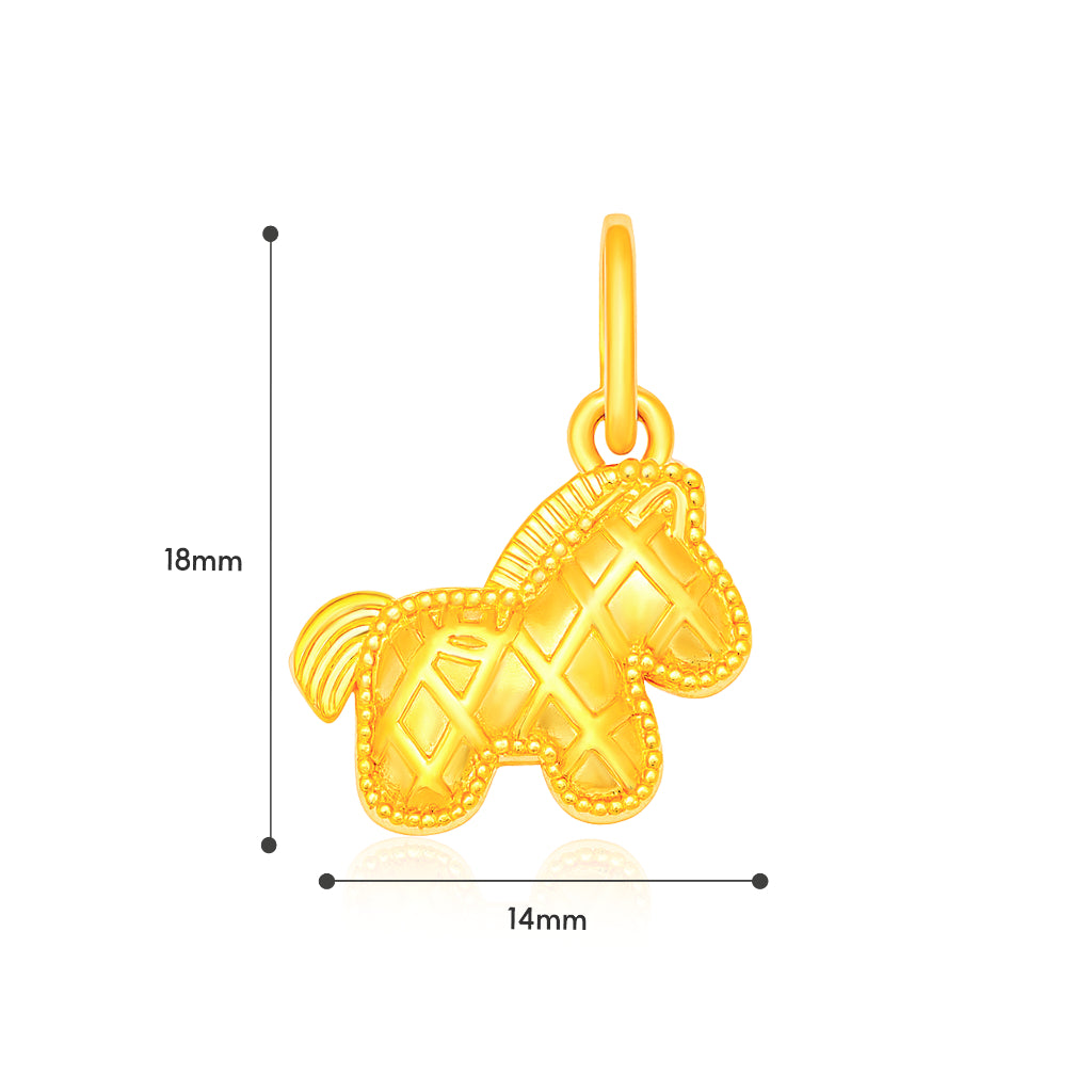 TAKA Jewellery Golden Moments Collection 916 Gold Lightweight Charm