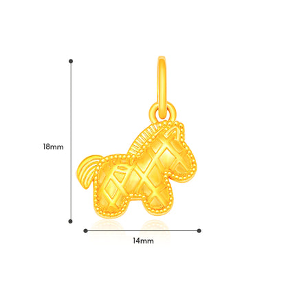 TAKA Jewellery Golden Moments Collection 916 Gold Lightweight Charm