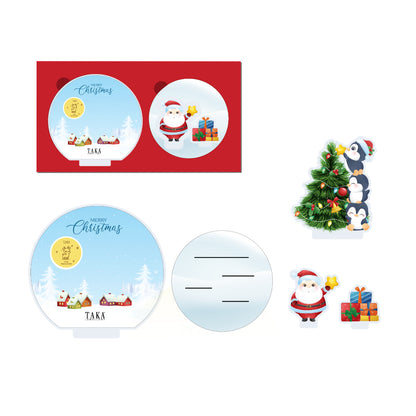 TAKA Jewellery 999 Pure Gold 2025 “Festive Joy” Christmas Gift