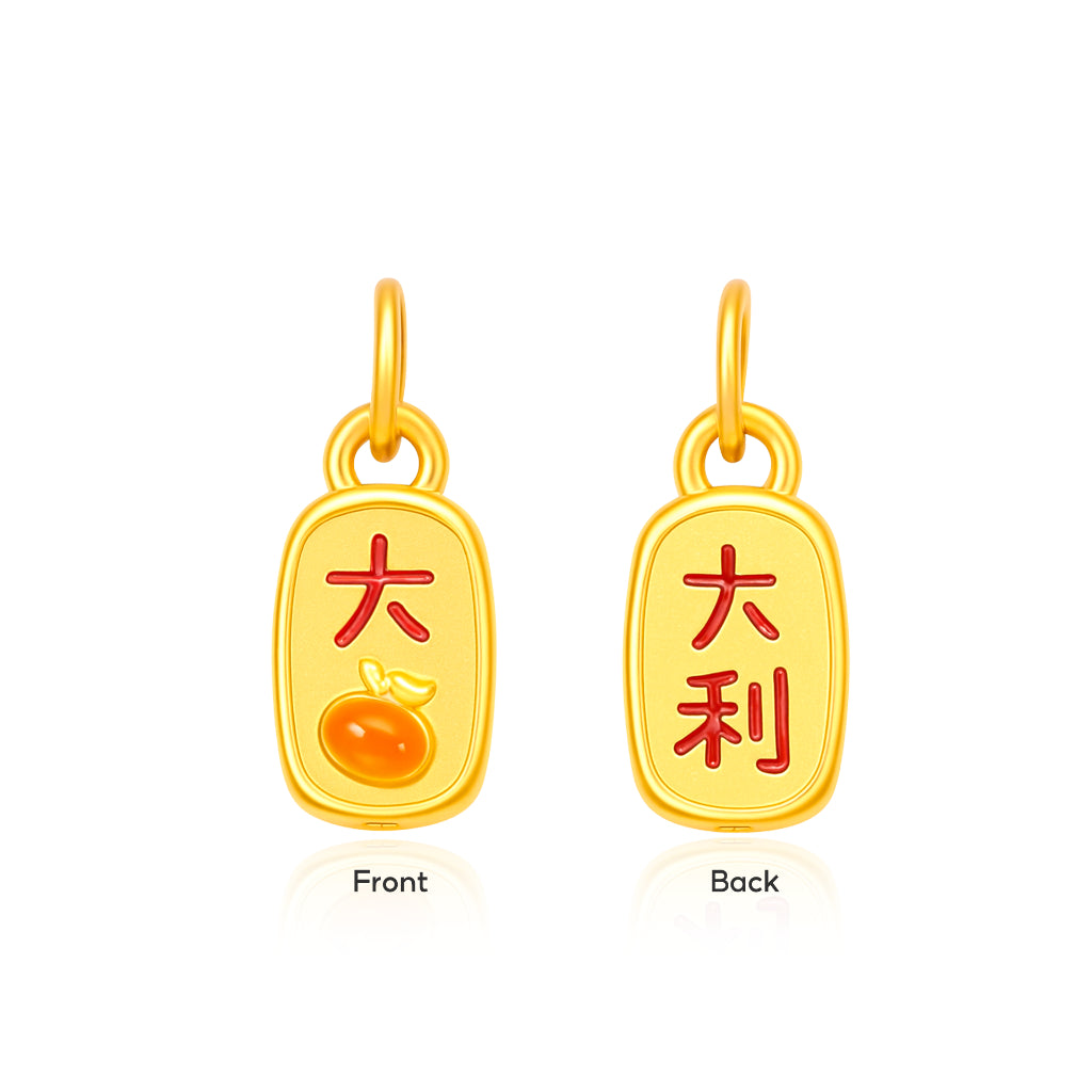TAKA Jewellery 999 Pure Gold Charms - Assorted Designs