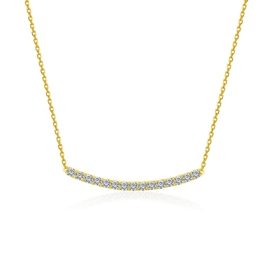 TAKA Jewellery Lab Grown Diamond Necklace 10K Gold